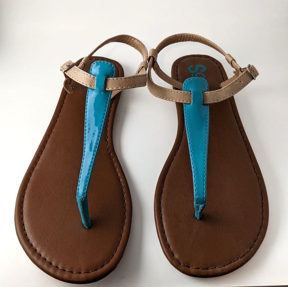 SO Women's Strappy Sandals Size 6